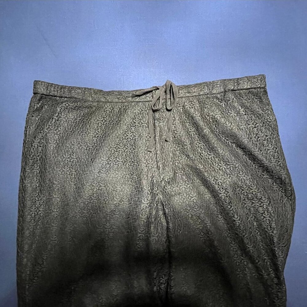 Black Lace Anne Klein Sz.16 Pants